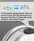 Oil plug removal instructions for Two And A Half Inch Vacuum Pressure Gauge Glycerin Filled Heavy Duty Build Minus Thirty To Zero InHg Range