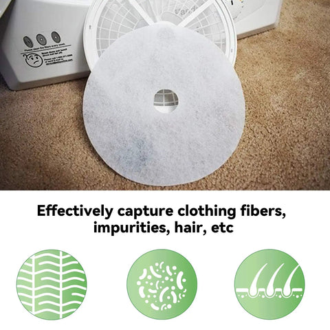 25 Piece Cloth Dryer Filter Replacement Set Including 20 Exhaust Filters And 5 Air Intake Filters For Panda Magic Chef Sonya Avant Dryers