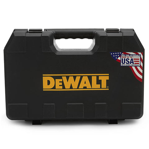 Heavy And Dependable 20V Max Lithium Ion Brushless Hammer Drill Kit With Kickass Performance And Smooth Three Speed Options Featuring Rock Solid Half Inch Ratcheting Metal Chuck For All Day Run Time in durable black tool case.