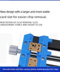 Pro Grade Heat Resistant Mobile Device Repair Fixture Tool for Secure IC Chip Clamping and Circuit Board Fixing with slot