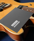 Pro Grade Guitar Fret Polishing Kit With Metal Fingerboard Guards And Sandpaper Sheets For Smooth Fret Edges On Electric Acoustic And Bass Guitars A Handy DIY Luthier Tool For Home Maintenance, on electric guitar fretboard