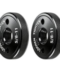 Tool Free Quick Install And Release Angle Grinder Nut Set 5/8-11 2 Pack Self Locking Flange Nuts For 4-1/2 Inch To 9 Inch Grinders Easy Finger Tightening No Tools Required