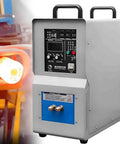 Heavy Duty Industrial Induction Heater With Dead Fast 15Kw Output For Metal Welding Quenching Brazing Heat Treatment Featuring No Sweat Water Cooling control panel and heating element.
