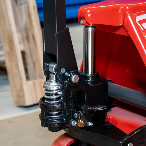 Built Like A Tank Heavy Duty Hydraulic Manual Pallet Truck With Super Extended Forks For Tight Warehouse Hauls And Daily Freight Hustles On Any Shop Floor