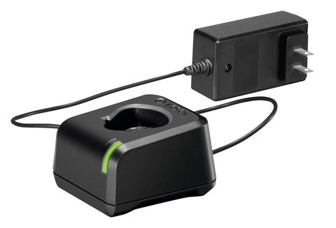 Fast 12V Max Lithium Ion Battery Charger with 80 20 Dual Mode Charging and LED indicators, compact and easy plug-in design.