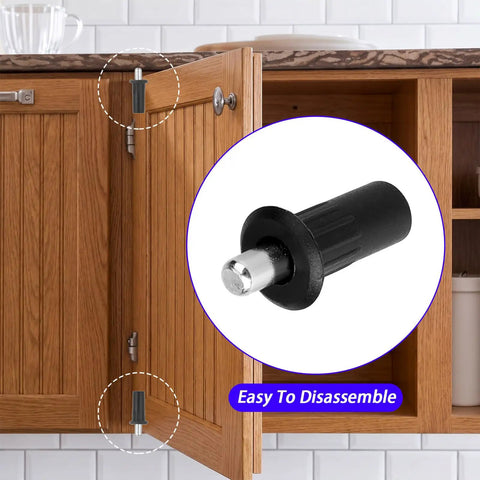 20 Pcs Cabinet Door Repair Pins With Springs Loaded Latch Pins For Damper Replacement And Shelf Support All In One Cabinet Hardware