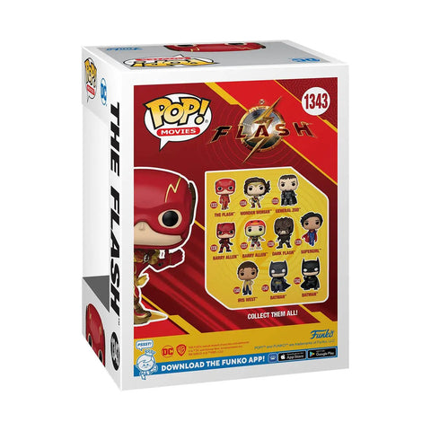 The Flash Running Glow In The Dark Collectible Vinyl Figure 3.75 Inch DC Comics Pop Vinyl Mini Figurine Official Merchandise Gift