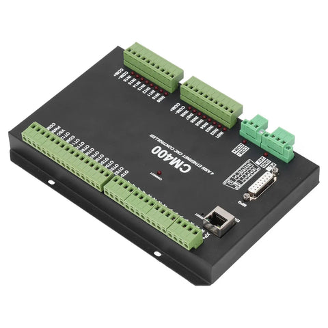 4 Axes CNC Controller Board High Performance Aluminum Motion Card With 1MHz Pulse Frequency for CNC Machining Systems 24V Power Supply