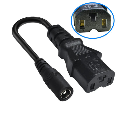 All-In-One DC Charging Adapter Kit For Electric Bikes And Scooters, 7-In-1 Cable Set With 5.5mm x 2.1mm Female To 5.5mm x 2.5mm And 8.0mm x 1.6mm Adapters, Plus XLR, M12, M16, RCA And 3-Prong Plugs