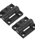 1 Pair of 90 Degree Adjustable Torque Friction Door Hinge For Cabinets And Closets Built Tough Space Saving Plastic Cabinet Hinge With Reinforced Bearing Universal Fit