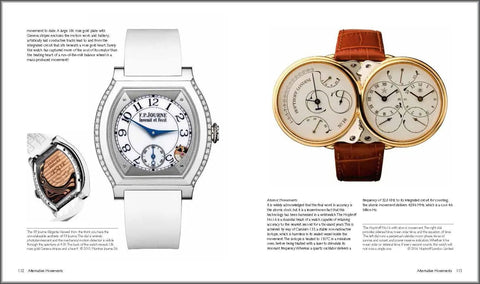 F.P. Journe and Hoptroff watches from the Ultimate Guide to Mechanical Wristwatches: An Image-Rich, Practical Handbook for Watch Nerds.