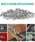 Beefy 35 Piece Butterfly Wing Nuts Set 1/4-20, 5/16-25, 3/8-16 Stainless Steel 304 Assorted Kit, rustproof, multi-scene applications
