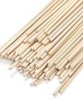 Make Your Next Craft Project A Real Deal Game Changer With These Top Shelf Unfinished Wooden Dowel Rods And Art And Craft Supplies, 14 x 0.25-inch natural bamboo rods.