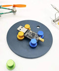 Heavy Duty Magnetic PCB Holder for Soldering and Welding, Adjustable Bracket with Snug Fixation for circuit board work