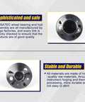 512207 Rear Right Wheel Bearing And Hub Assembly Direct Fit For Lexus ES300 ES330 ES350 Avalon Camry Highlander Solara With 5 Lug Bolts And 4 Wheel ABS Now