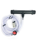 Venturi Fertilizer Injector Kit for Drip Irrigation Systems 1 Inch NPT Water Powered Mixer With Built In Flow Control Valve