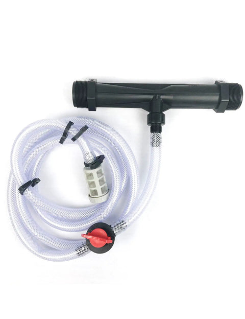 Venturi Fertilizer Injector Kit for Drip Irrigation Systems 1 Inch NPT Water Powered Mixer With Built In Flow Control Valve