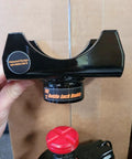 Three Inch Axle Saddle For Bottle Jacks Built Tough Safe No Nonsense Lifting Aid Compact Steel Design shown above jack