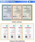 Certificates showcasing quality management and enterprise AAA qualifications for Heavy Duty Telescopic Handler Forklift.