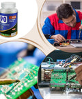 Waterproof Circuit Board Coating For PCB Boards, Clear Potting Compound And Electronics Sealant That Keeps Labels Visible, Shields Circuits From Dust And Moisture, Adds Protective Insulation, Perfect For Pros And DIYers In The Field 250ml bottle, PCB repair use