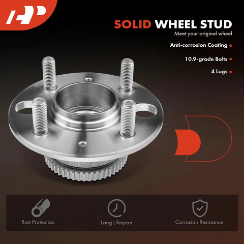 Solid wheel stud with anti-corrosion coating and 10.9-grade bolts, featuring rust protection and long lifespan.