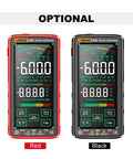 All In One Digital Multimeter With NCV Tester 6000 Counts Large VA Reverse Display in red and black options