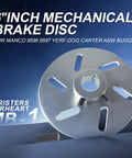 6 Inch Mechanical Brake Disc With 1 Inch Bore For Manco 9598 9597 Airheart MB 1 Yerf Dog Carter ASW Go Kart Predator