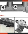 Close-up of Brake Master Cylinder Replacement For Chevy GMC Cadillac And Dodge Vehicles Including Ram 1500
