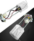 Electric Fuel Pump Module Assembly for Chevrolet Silverado 1500 and GMC Sierra 1500, 2014 to 2018, part E4123M, dual view