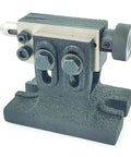 Heavy Duty Adjustable Tailstock For Regular And Tilting Rotary Tables With Hardened Precisely Ground Points Built For A Solid Workhorse Support During Milling And Lathe Work Fits HV4 HV5 And HV6 Rotary Tables
