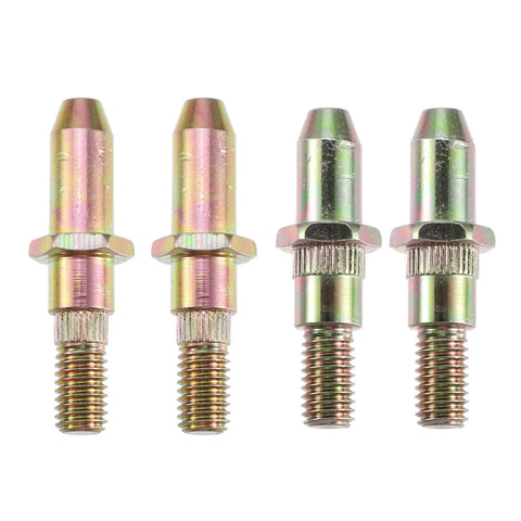 Door Hinge Pin Bushing Repair Kit For Chevy Silverado And GMC Sierra 1999 Up Replacement Pack Of 32 Silver And Bronze Tones OE Numbers 89025539 19299324 Easy Install To Fix Loose Squeaky Misaligned Doors, four hinge pins