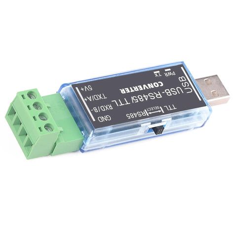 Plug And Play USB to TTL RS485 Serial Converter Module Adapter With USB to UART Debug Cable For Arduino Router PLC MCU Projects