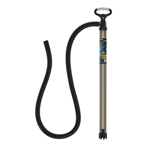 Big Gulp Pro Siphon Water Pump For Fluid Transfer And Water Removal With A 36 Inch Length And A 72 Inch Outlet Hose Durable Polycarbonate Body