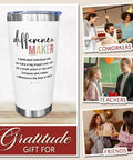 20 Oz Stainless Steel Tumbler Vacuum Insulated Daily Driver Cup For Women Leaders Boss Lady Coworker Teacher Office