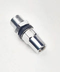 Beefy 3/8-24 Threaded Stud Antenna Mount for CB and ham radios heavy duty adapter silver finish for car, truck, or home setup