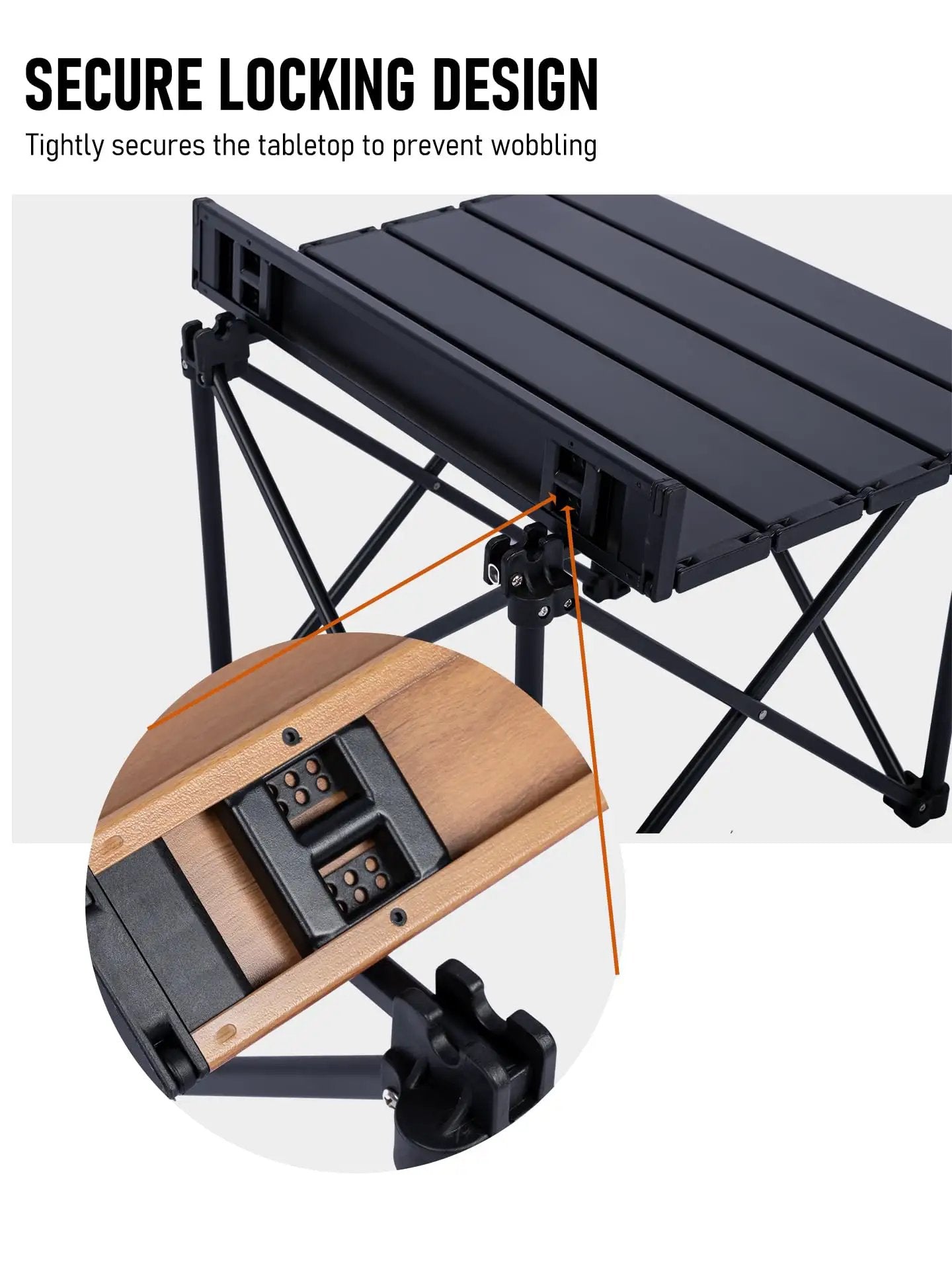 Ultralight Camping Table, Indoor/Outdoor, Lightweight ✓