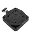Heavy Duty Composite Downrigger Mount With Smooth 360 Swivel And Rock Solid Angle Locking Built Tough Stainless Hardware For Saltwater Fish Boats Prep Drilled Install, top view