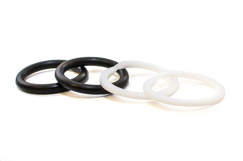 Nitrile Replacement Swivel Seal O Ring Kit Three Eighths Inch Size Black White Durable O Ring Set For Reel Systems And Hoses