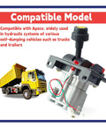 K90 PTO Hoist Control Valve for Dump Trucks with Switch and Bright Light, Push To Connect, Air Shift, Apsco AV 295 Compatible