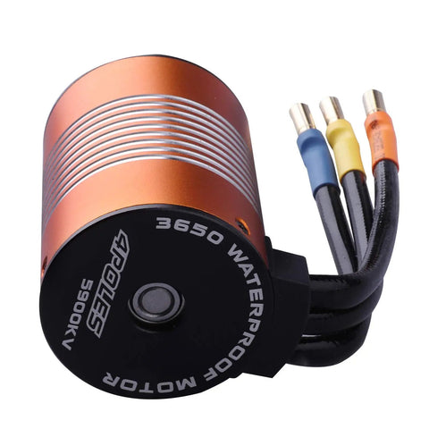 540 Brushless RC Motor 5900KV With 3.175mm Shaft And Heatsink Upgrade For 1/10 Scale RC Cars And Trucks Perfect For Serious Bashers