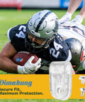 Football Helmet Facemask Clips Kit 4 Pack With Screws And Nuts For Face Mask Bracket Replacement Game Ready Hardware
