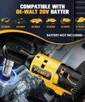 Half Inch Cordless Ratchet Wrench With a Beast Brushless Motor in use, compatible with 20V max batteries, automotive repair scene
