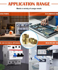150 Pieces M2 Brass Heat Set Inserts with Knurled Bodies, applications in 3D printing, electronics, appliances in plastic parts
