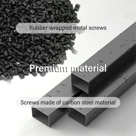 Rubber wrapped screws and carbon steel bars for Pack Of 90 Tire Repair Kit With Plugs And Screwdriver, Do It Yourself Flat Tire Fix