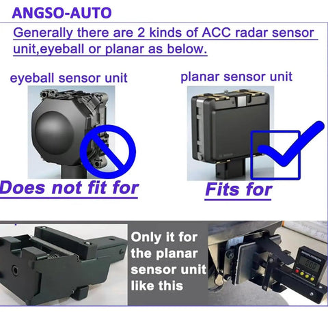 Battery Powered Car Radar Angle Leveling Tool For Planar Sensor Unit Easy ADAS Calibration Device For Accurate ACC Positioning And Sensor Alignment On The Go, planar sensor