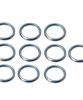 Subaru 10 Pack Oil Drain Plug Gaskets Crush Washers Kit 803916010 Compatible with Outback Impreza Legacy, set of ten washers