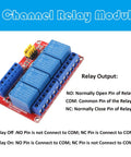 Four Channel 12V Relay Module With Opto Isolation And High And Low Level Trigger Independent Relays For Arduino Raspberry Pi