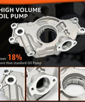 Beefed Up High Volume Oil Pump Timing Chain Kit With Gaskets M295HV for Chevy GM V8 LS Engines, close-up with details