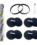 Best Value Replacement Parts Kit for Bissell Cleanview Swivel Pet Crosswave 2252 Series Vacuum Includes One Brush Roll Two Belts Four Filters