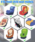 Illustration of baby car seats with 2pcs baby car seat sun shade cover for infants and toddlers all weather
